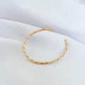 Bracelete Lumyara Dourado Trançado