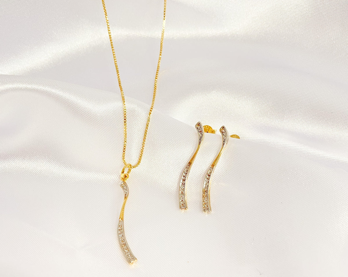 Conjunto Elegance em Zircônias